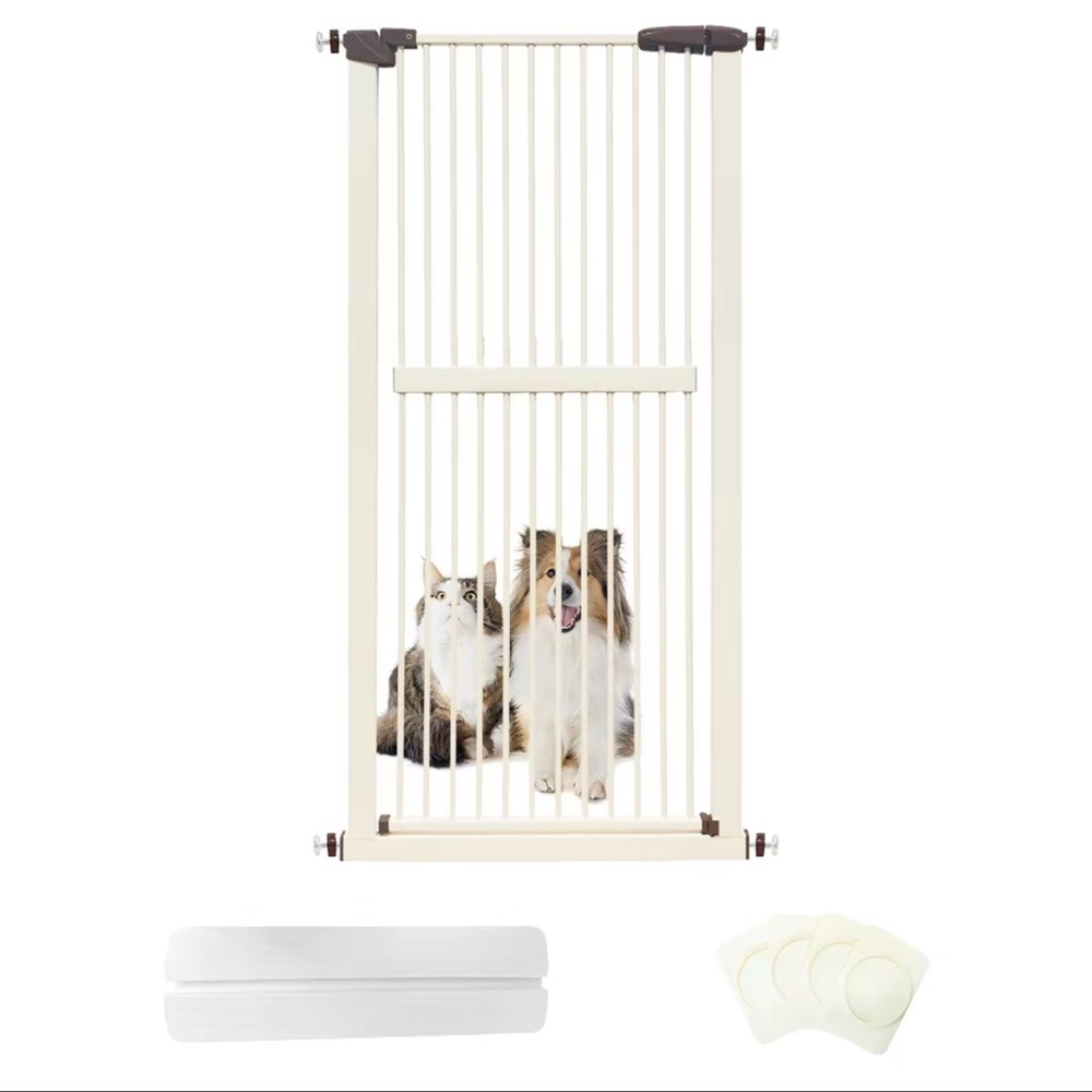 Dog door fence